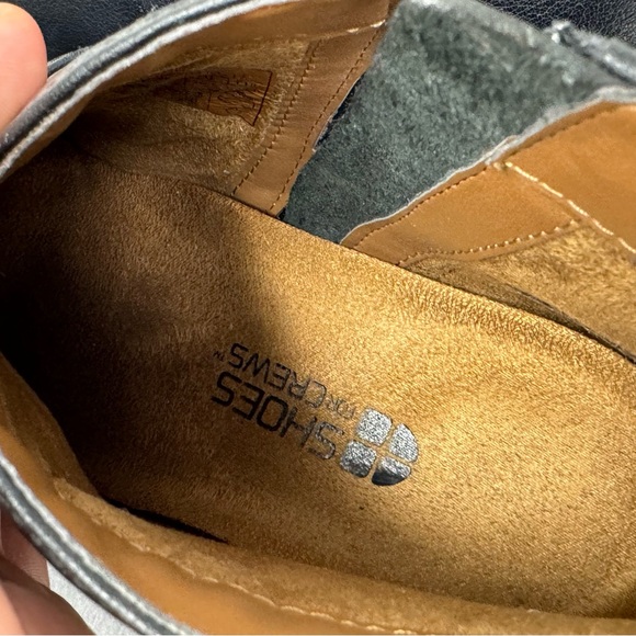 Shoes for Crews Delilah Size Women 6 Black Ankle Boots Heel Bootie non-slip - Picture 7 of 11